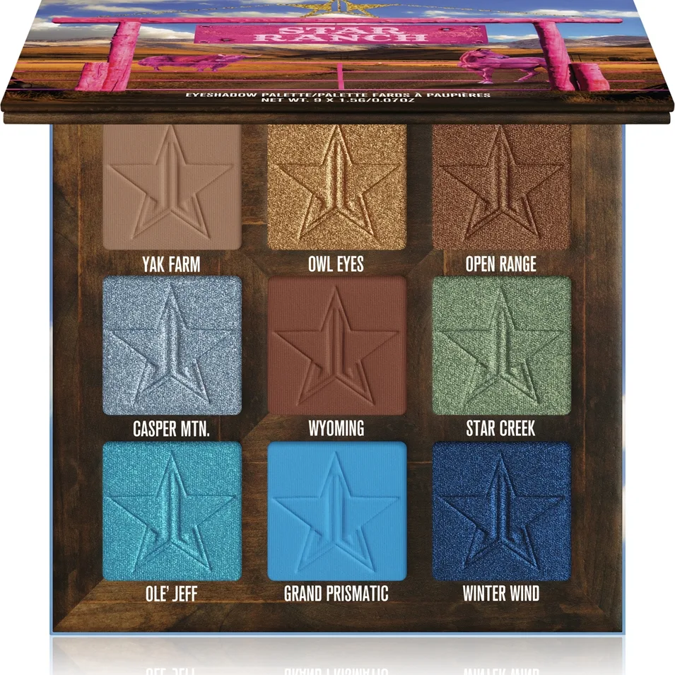 Jeffree Star Cosmetics Star Ranch Mini luomiväripaletti 9x1.5 g