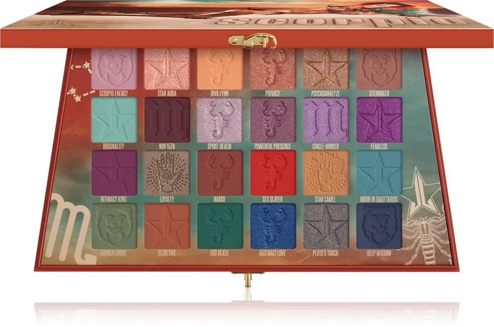 Jeffree Star Cosmetics Scorpio Eyeshadow Palette luomiväripaletti 24x1.5 g