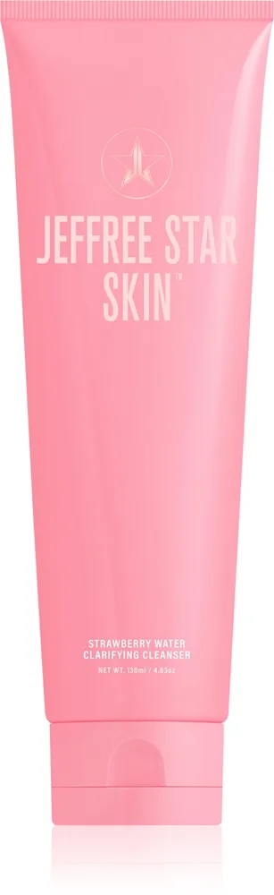 Jeffree Star Cosmetics Jeffree Star Skin Strawberry Water puhdistava kasvogeeli 130 ml