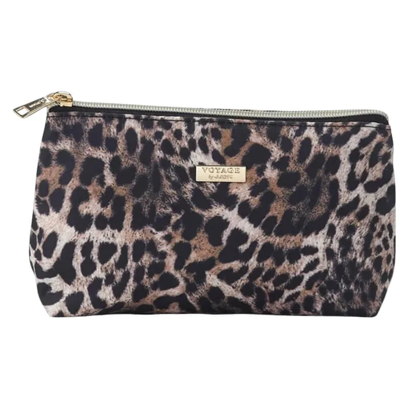 JJDK leopard Luna Cosmetic Purse