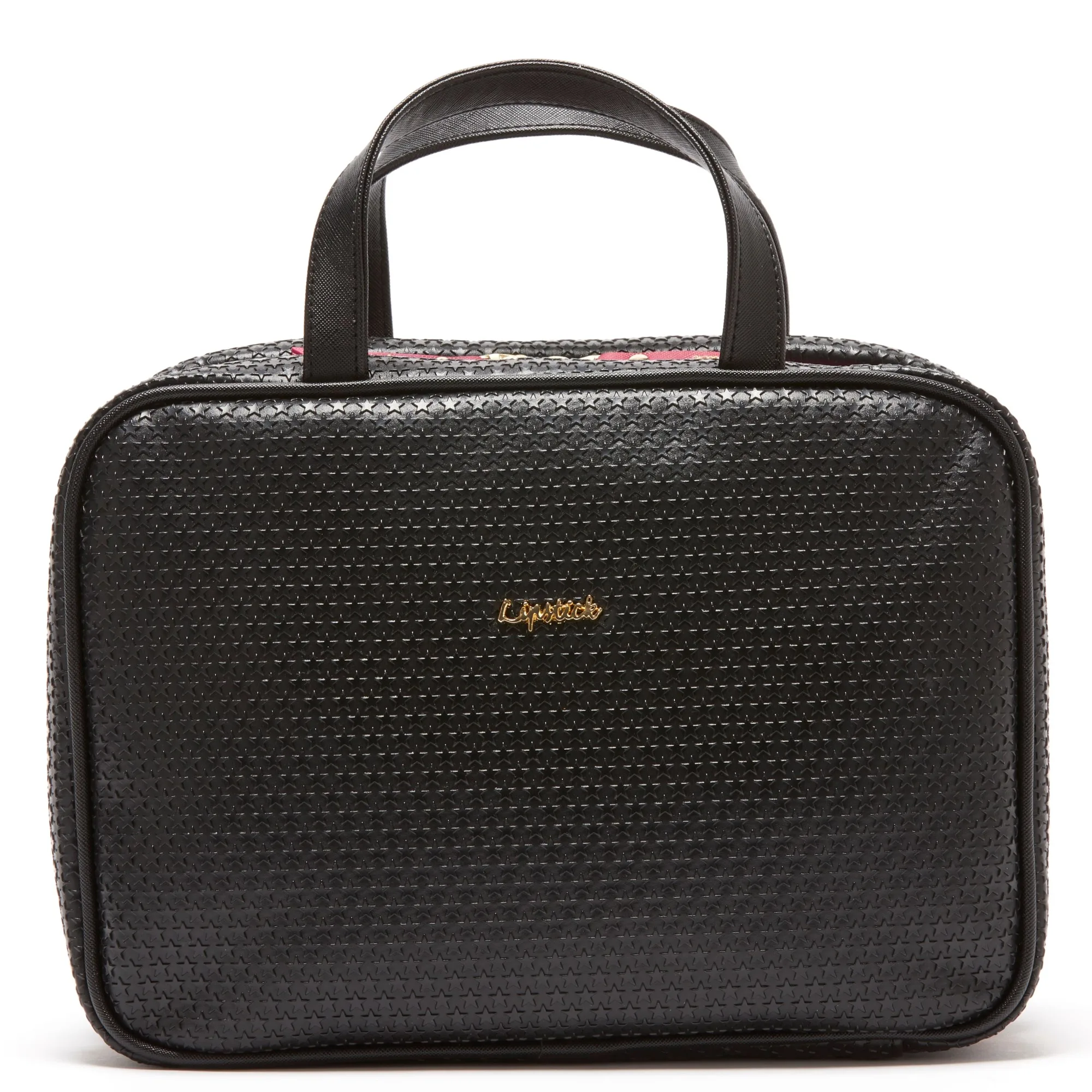 JJDK X-large Cosmetic Bag Black star
