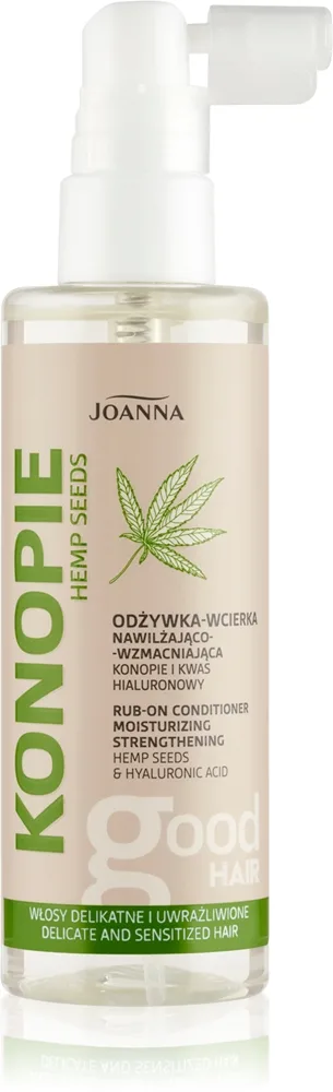 Joanna Cannabis Forstærkende balsam med urteekstrakter til sensitiv hovedbund 100 ml