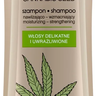 Joanna Cannabis Energigivende shampoo til fint og skadet hår 400 ml