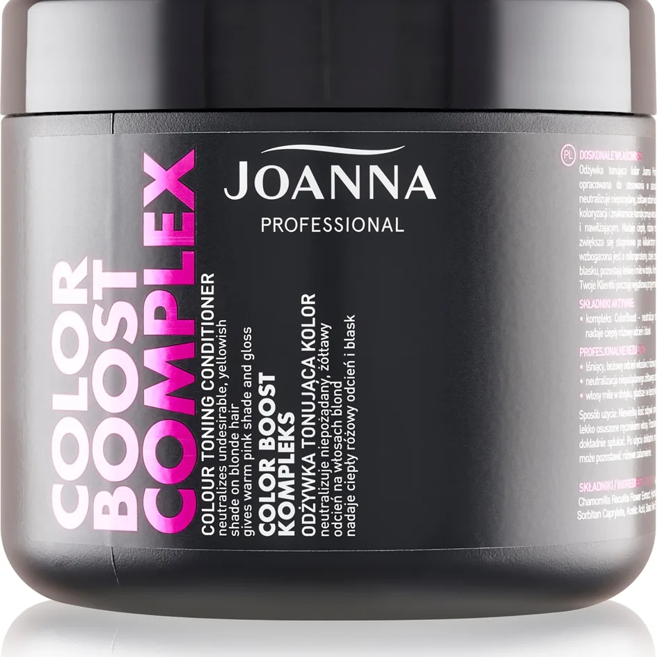 Joanna Color Boost Complex keltaisuutta neutralisoiva kosteuttava hoitoaine 500 g