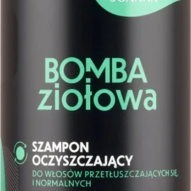 Joanna Herbal Bomb Cleansing Shampoo Dybderensende shampoo Til fedtet hår og hovedbund 500 ml