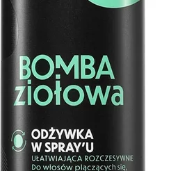 Joanna Herbal Bomb Detangling Spray Conditioner Spray För lätt kamning 300 ml
