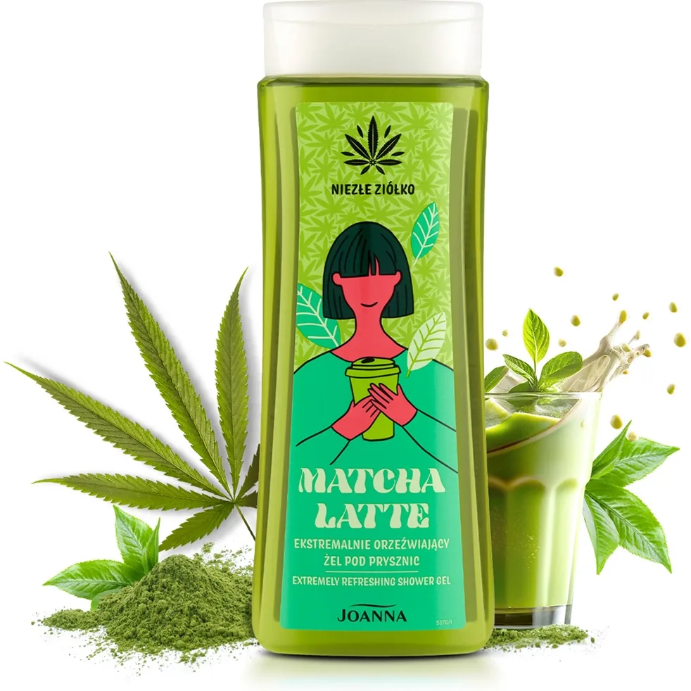 Joanna Matcha Latte Shower Gel Duschtvål 300 ml