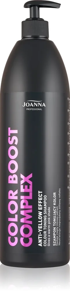 Joanna Professional Color Boost Complex Neutraliserande schampo med mässingstoner 1000 g