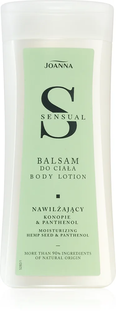 Joanna Sensual Body Lotion kosteuttava vartalomaito Hemp Seed & Panthenol 200 g