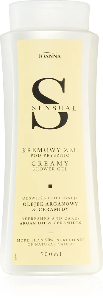 Joanna Sensual Vårdande duschgel Argan Oil & Ceramides 500 ml
