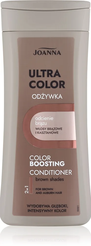 Joanna Ultra Color Boosting Conditioner Färguppfriskande balsam brown shades 200 g