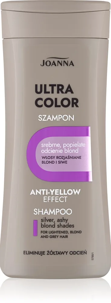 Joanna Ultra Color kirkastava shampoo vaaleille hiuksille 200 ml