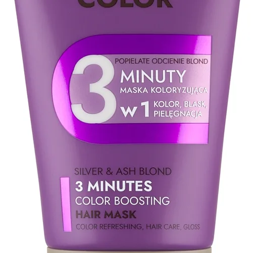 Joanna Ultra Color Silver Shades 3 Minutes sävyttävä hoitoaine sävy Silver 100 g