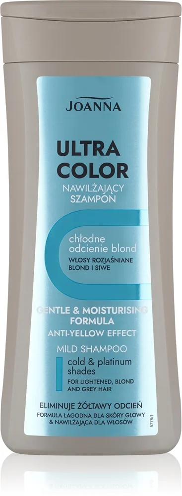 Joanna Ultra Color violetti shampoo keltaisia sävyjä neutralisoiva 200 ml