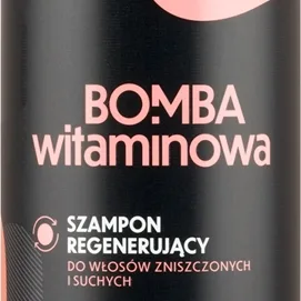 Joanna Vitamin Bomb Regenerating Shampoo Gendannende shampoo til tørt og skadet hår 500 ml