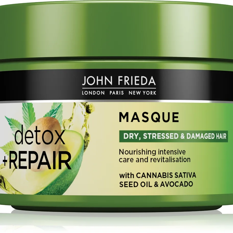 John Frieda Detox & Repair Avgiftande mask För skadat hår 250 ml