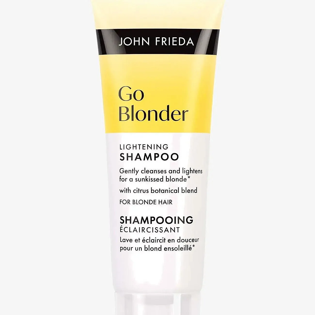 John Frieda Go Blonder Lightening Shampoo Uppljusande schampo för blont hår 75 ml