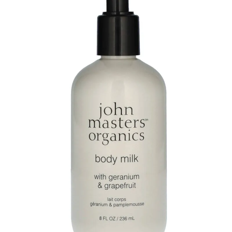 John Masters Geranium & Grapefruit Body Milk (U) 236 ml