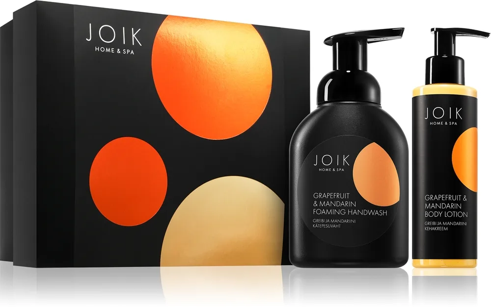 JOIK Home & Spa Grapefruit & Mandarin lahjasetti naisille