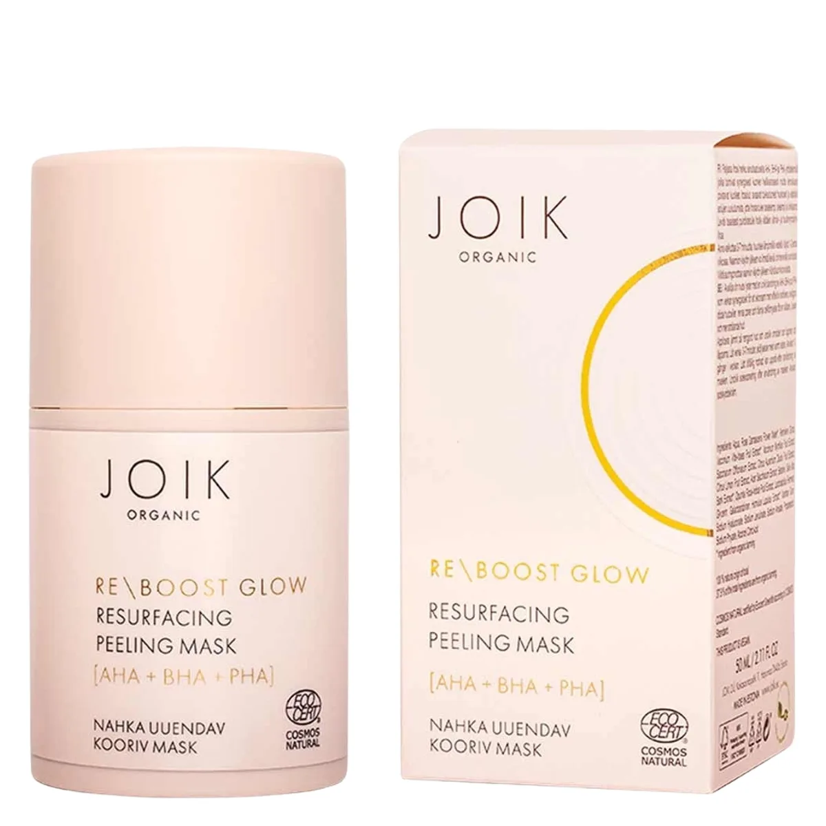 JOIK Organic Re-Boost Glow kuorintanaamio 50 ml