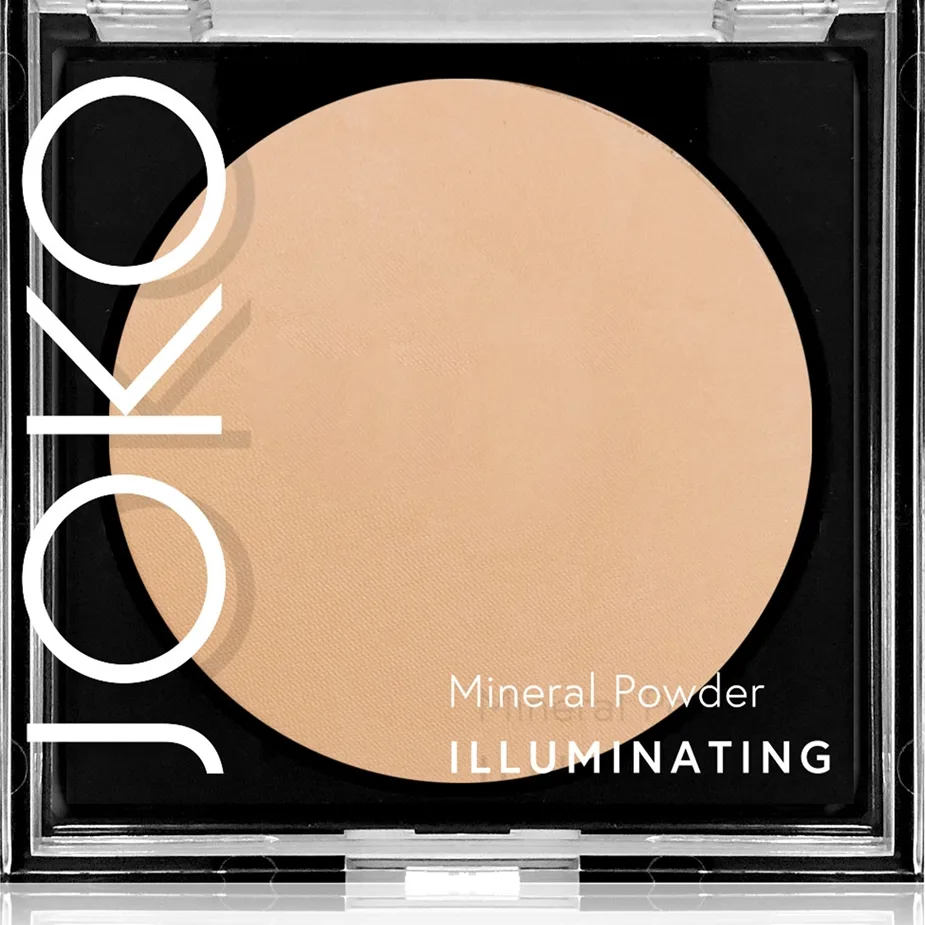 JOKO Mineral Powder Pressat mineralpuder Skugga 01 Transparent 8 g