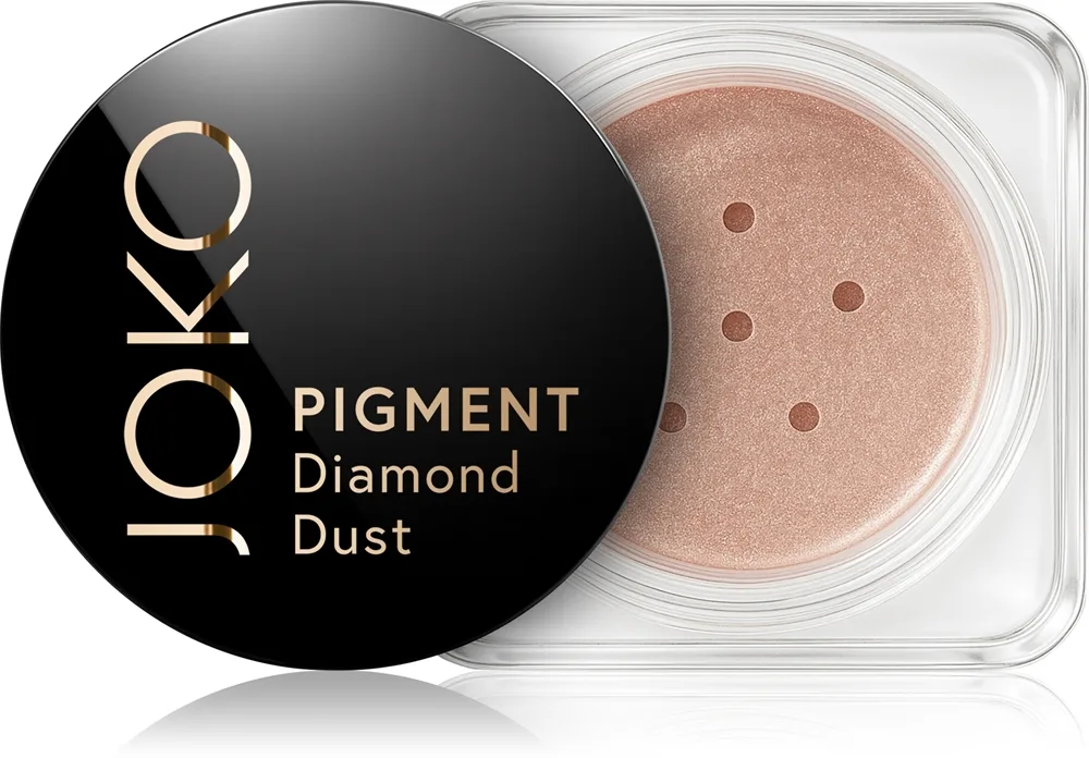 JOKO Pigment Diamond Dust Skimrande pigment för ögonen Skugga 04 Apricot Glow 5 g