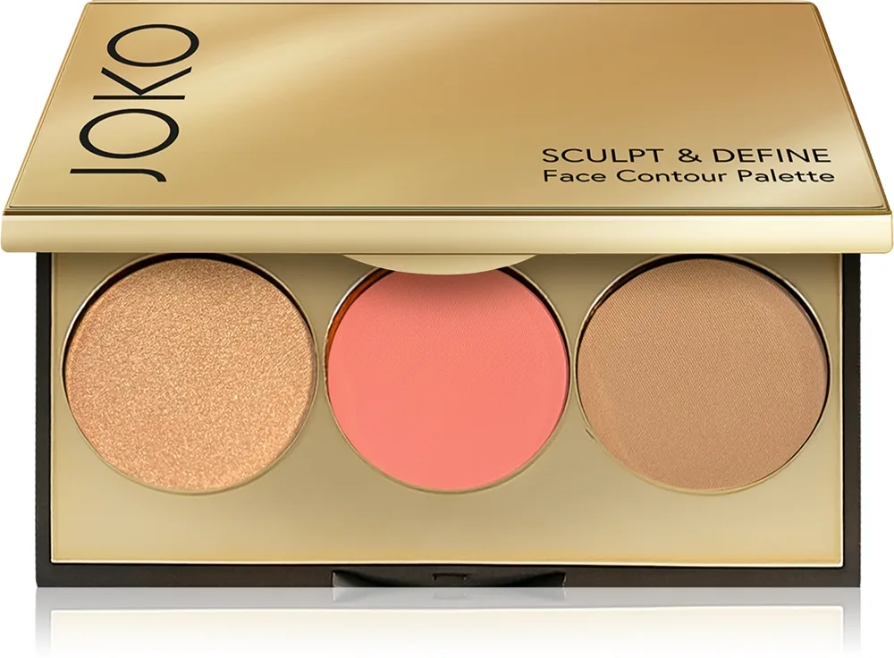 JOKO Sculpt & Define Contoure-palett Skugga 01 Sun Kissed Glow 8 g