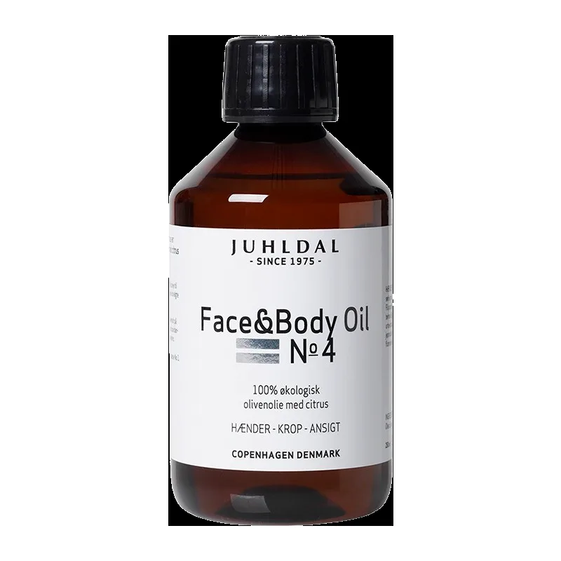 Juhldal Face & Body Oil No 4 - 250 ml.