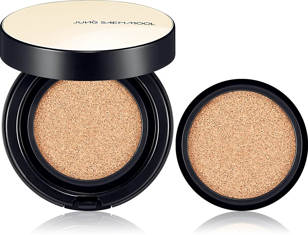JUNG SAEM MOOL Essential Skin Nuder fuktighetsgivende foundation i svamp + refill farge Fair Light 2×14 g