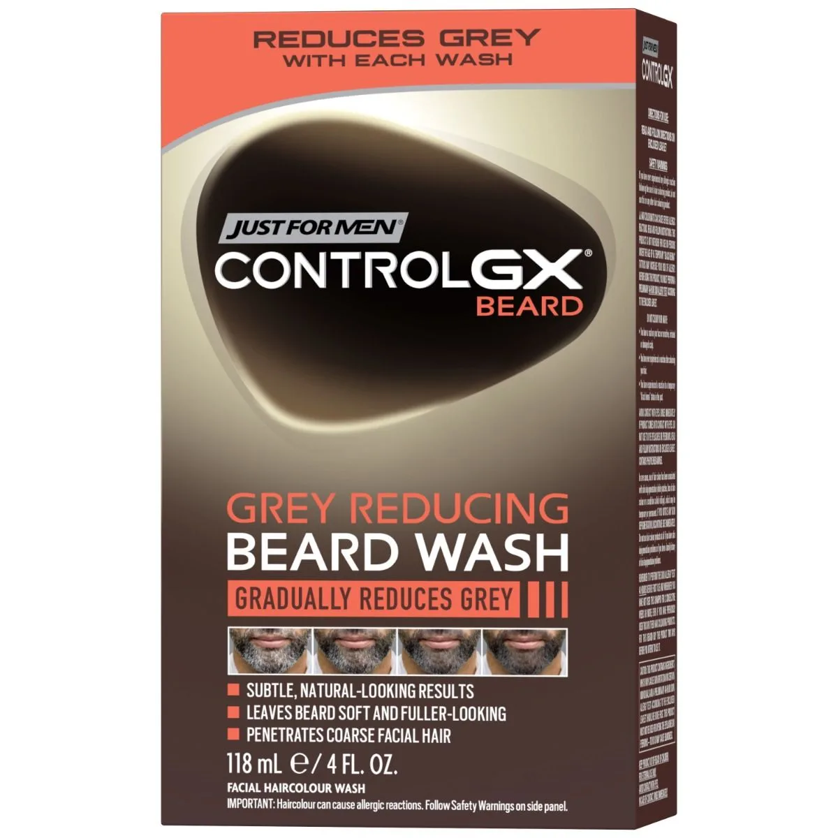 Just For Men Control GX Grey Reducing Skäggschampo 118 ml
