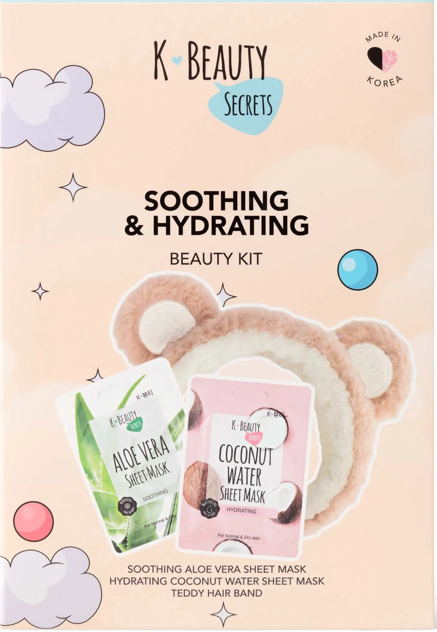 K-Beauty Secrets Sheet Mask Kit