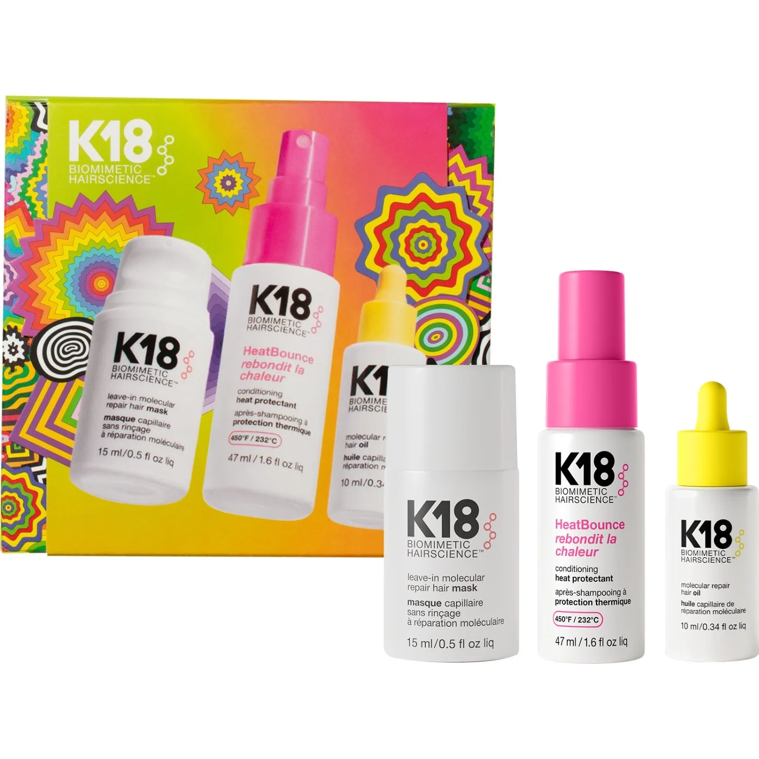K18 Repair, Protect + Smooth Set