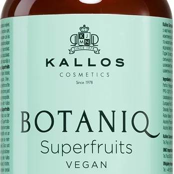 Kallos Botaniq Superfruits Energigivende shampoo Med planteekstrakt 300 ml