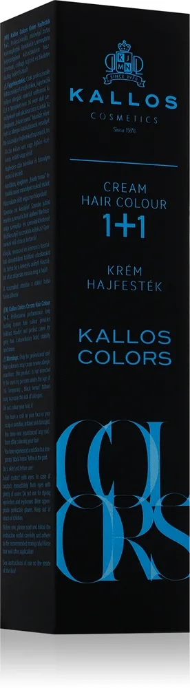 Kallos Colors Cream Hair Colour hiusväri sävy 8D - Copper Gold 60 ml