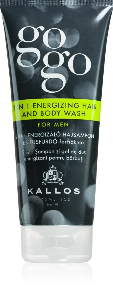 Kallos Gogo Energigivande duschgel för kropp och hår 200 ml