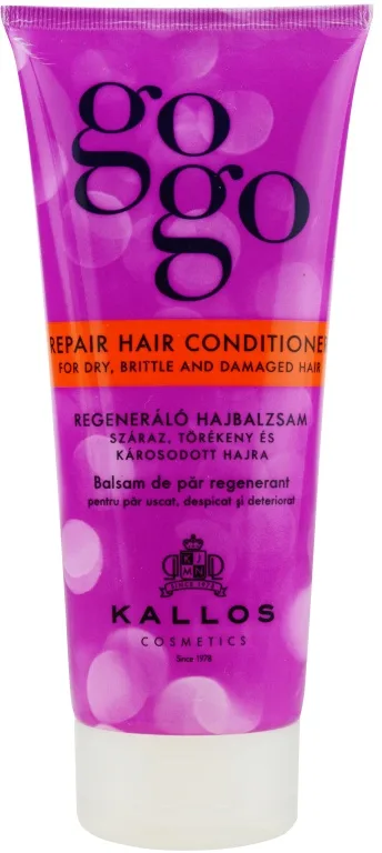 Kallos Gogo Regenererende balsam til tørt og skadet hår 200 ml