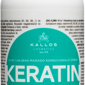 Kallos KJMN Professional Keratin Leave-in Spray för hår 200 ml