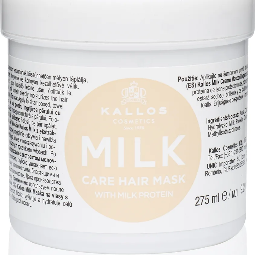 Kallos KJMN Professional Milk Mask Med mjölkprotein 275 ml