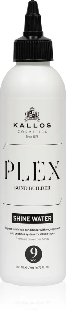 Kallos Plex Shine Water elvyttävä kuuri vaurioituneille hiuksille 200 ml
