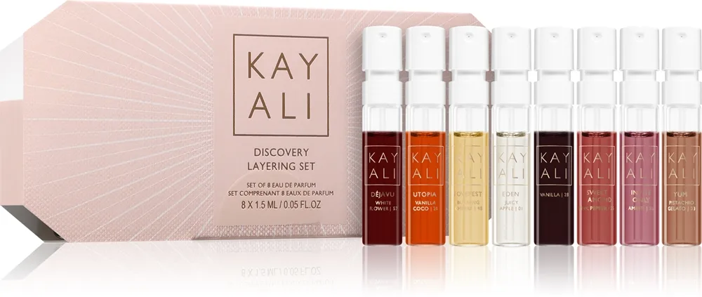 Kayali Discovery Layering Set presentset med prover för Kvinnor