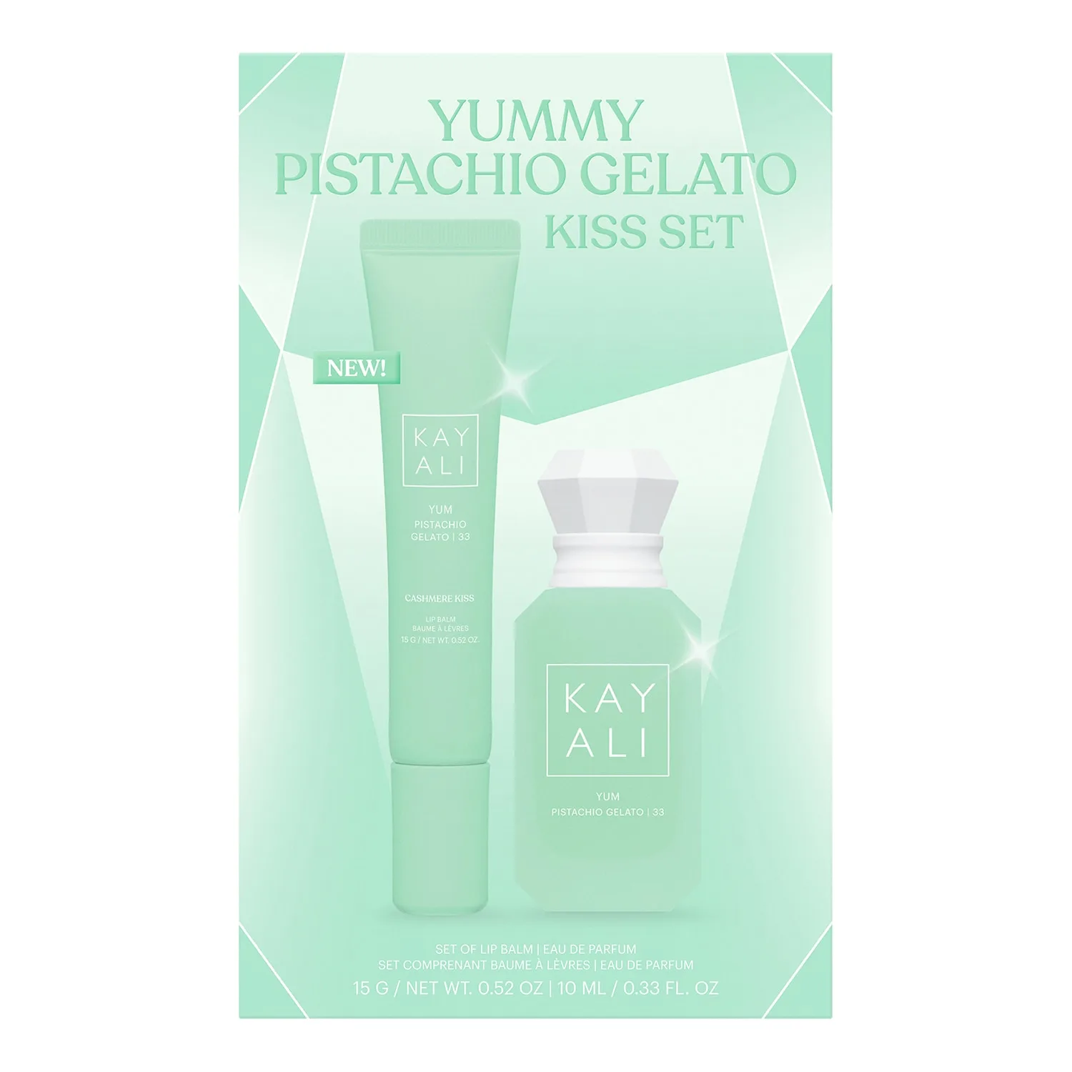 Yummy Pistachio Gelato Kiss Set - Parfymset