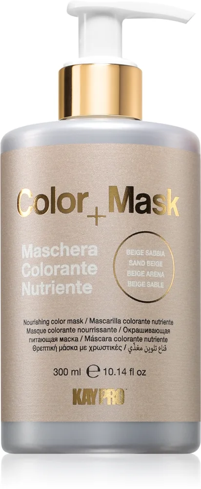 Kaypro Color Mask Nourishing Color Mask farvemaske Skygge Beige 300 ml