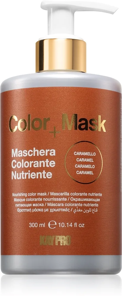 Kaypro Color Mask Nourishing Color Mask värinaamio sävy Caramel 300 ml