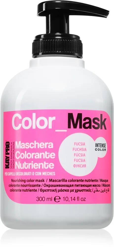 Kaypro Color Mask Nourishing Color Mask värinaamio sävy Fuchsia 300 ml