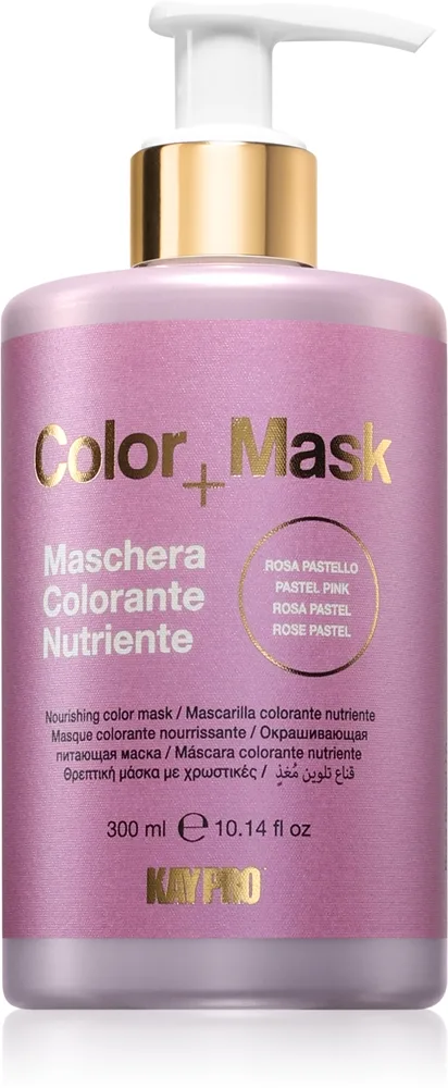 Kaypro Color Mask Nourishing Color Mask farvemaske Skygge Pastel Pink 300 ml