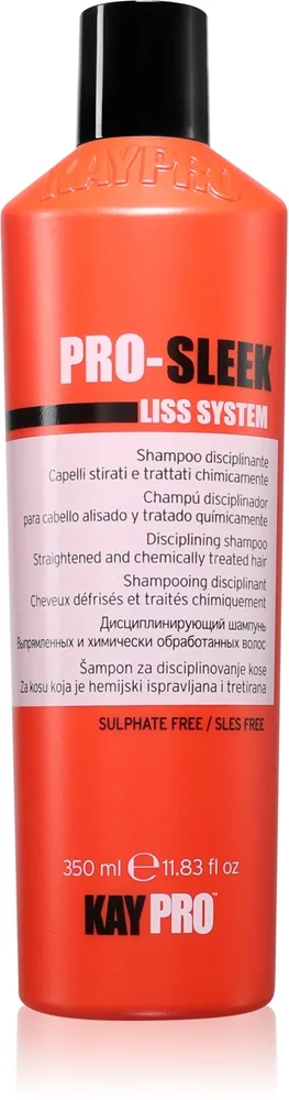 Kaypro Liss-System Disciplining Shampoo shampoo hiuksia silottamaan 350 ml