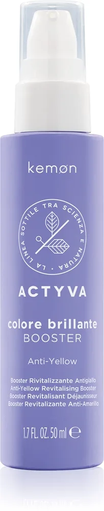 Kemon Group Actyva Anti-Yellow Hårspray til at neutralisere gule toner 50 ml