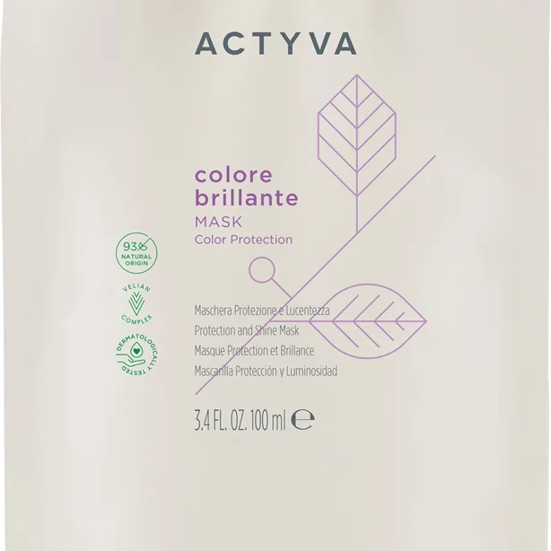 Kemon Group Actyva Colore Brillante Hårmask 100 ml