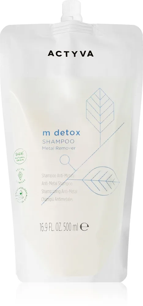 Kemon Group Actyva M Detox Cleansing Detoxifying Shampoo mot hårt vatten 500 ml