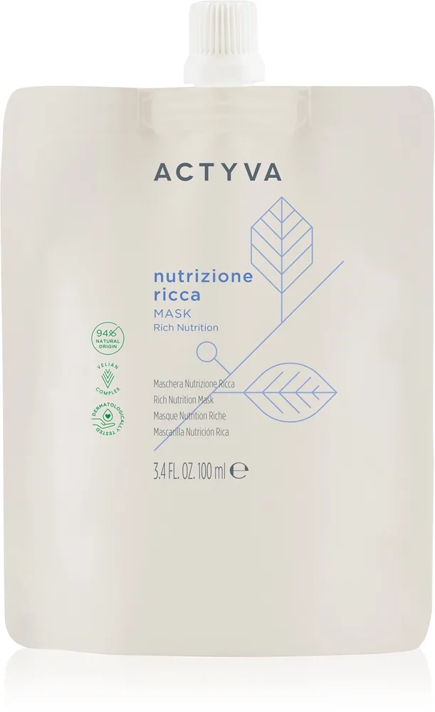 Kemon Group Actyva Nutrizone Ricca Intensiv mask För extremt torrt hår 100 ml
